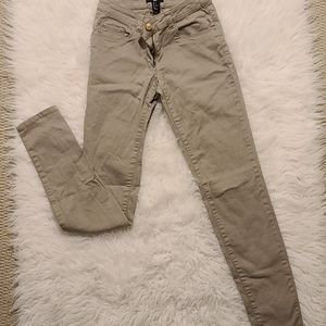 H&M khaki slim pants